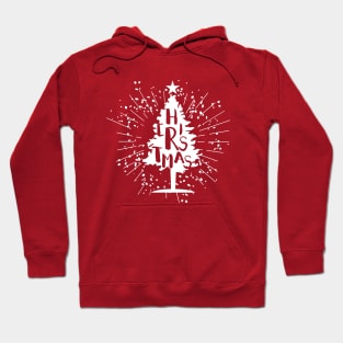 Christmas tree retro Hoodie